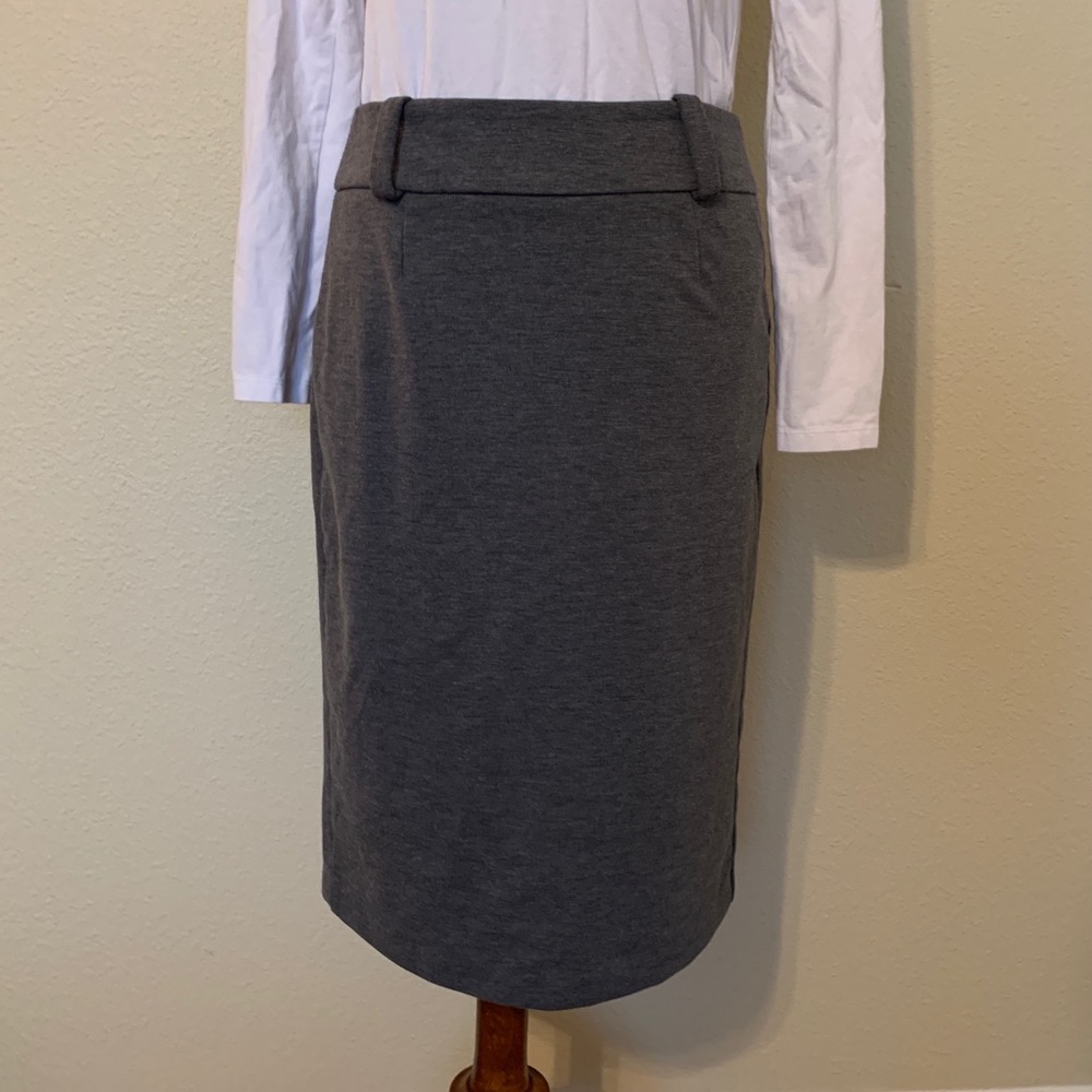 George Grey Pencil Skirt (Sz 4)
